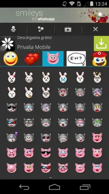 Smileys for WhatsApp android App screenshot 0