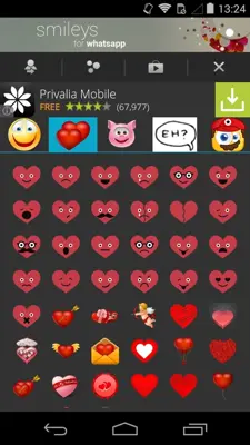 Smileys for WhatsApp android App screenshot 5